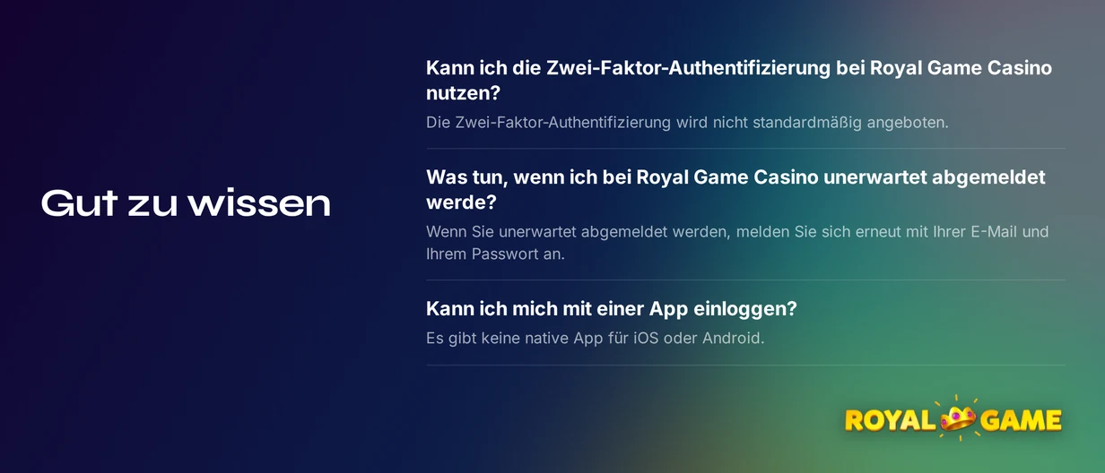 Login-FAQ-Einträge durchsehen